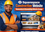 design squarespace construction website renovation website remodeling website